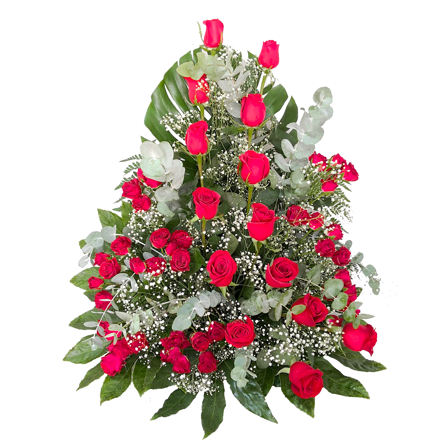 Ramo de flores elegante preparado por florista en 